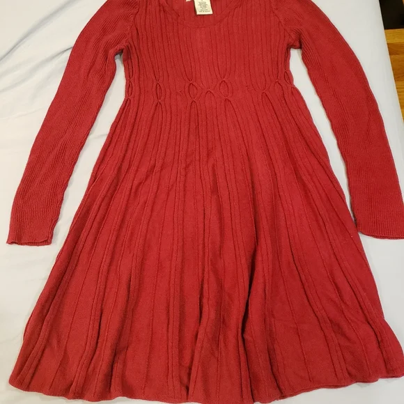 max studio long sleeve sweater dress Max Studio- Brown Long Sleeve Sweater Dress- Size Small